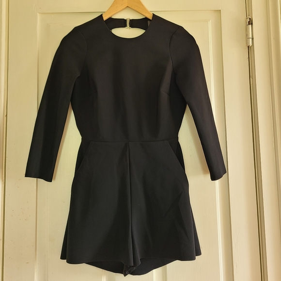 GRETA CONSTANTINE - Black backless jumpsuit/romper - Picture 7 of 8